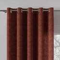 Tkanina zasłonowa MILAS / wysokość 290cm / kolor 022 (terakota)