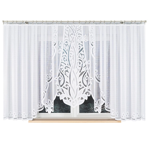 Firanka żakardowa gotowa POLA / 019368 / 500x160cm