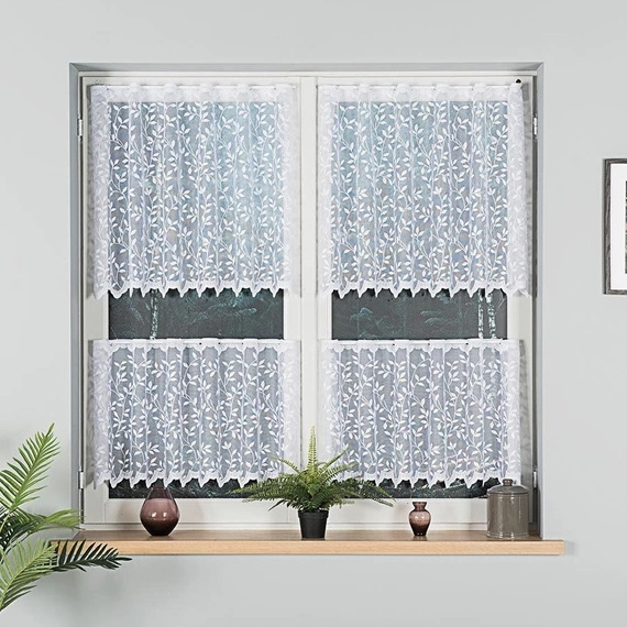 Zazdroska żakardowa na metry 023058 / wysokość 50cm