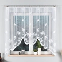 Firanka gotowa żakardowa IRENA / 310x160cm / kolor biały