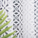 Firanka żakardowa na metry 018869 / kolor biały / wysokość 120cm