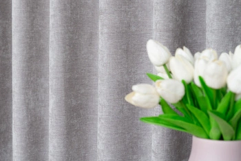 Tkanina welurowa PRIMA / wysokość 280cm / kolor szary 07