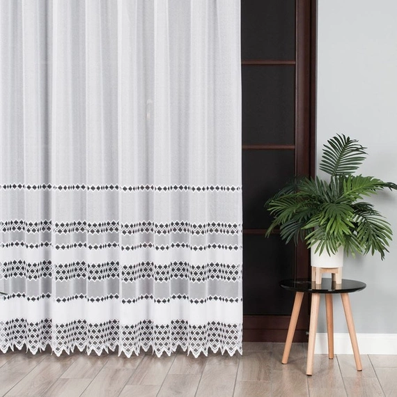 Firanka żakardowa w metrażu 018669 - wysokość 230cm