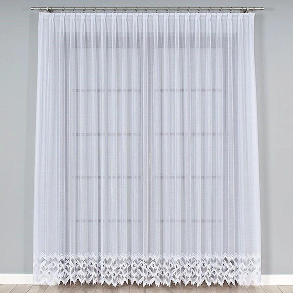 Firanka żakardowa na metry 018989 - kupon 125x220cm