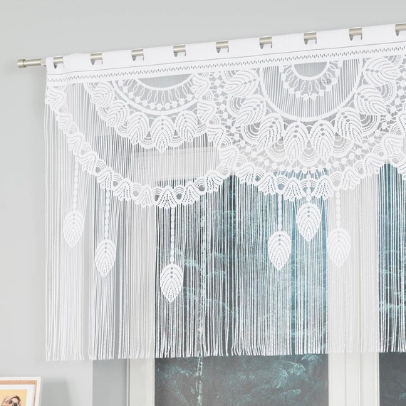 Makrama żakardowa gotowa MAHIKA / 001475 / 160x90cm