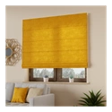 Roleta rzymska Milas / musztardowa 047 / szyta na wymiar