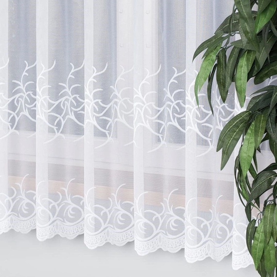 Firanka żakardowa na metry 023297 - wysokość 180cm