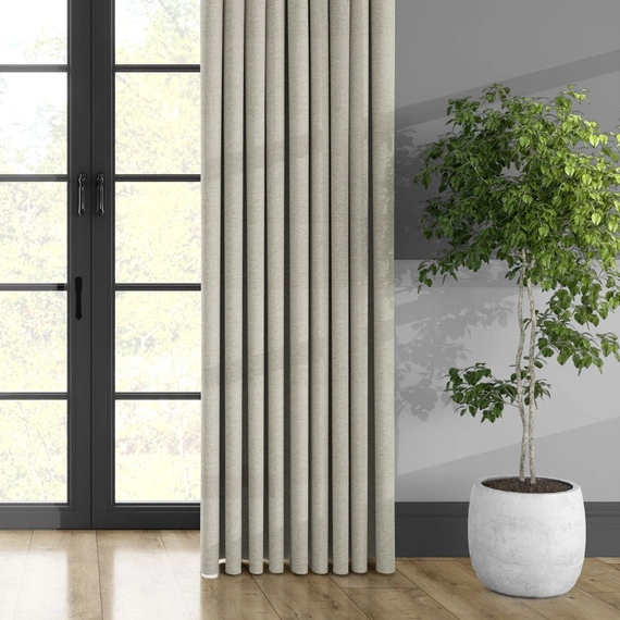 Tkanina zasłonowa Harmony / kolor 09 kremowobeżowy / kupon 125x280cm