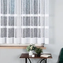 Firanka żakardowa 018352 / kolor biały / wysokość 150cm
