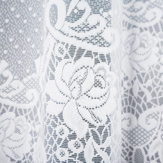 Firanka żakardowa gotowa DEMETRIA / 017480 / ŁUK / 300x160cm