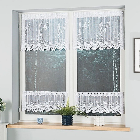 Zazdroska żakardowa na metry 019245 / wysokość 30cm