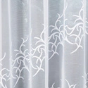 Firanka gotowa żakardowa BAKARO / 520x160cm / kolor biały