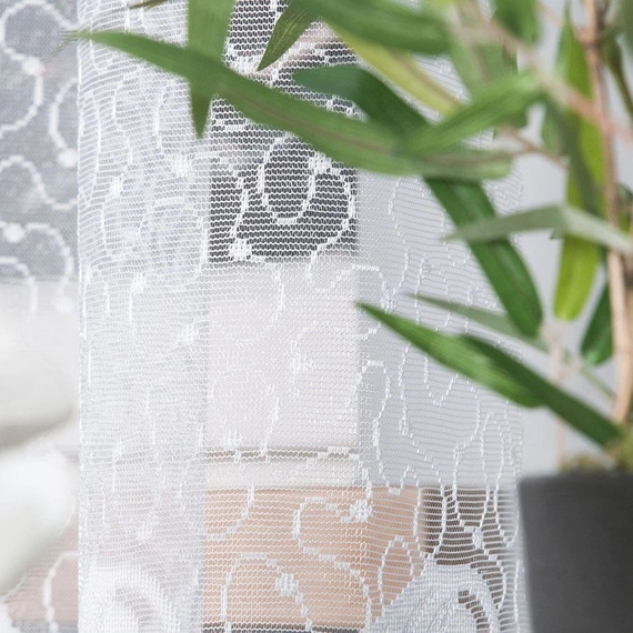 Firanka żakardowa na metry 049312 - wysokość 180cm