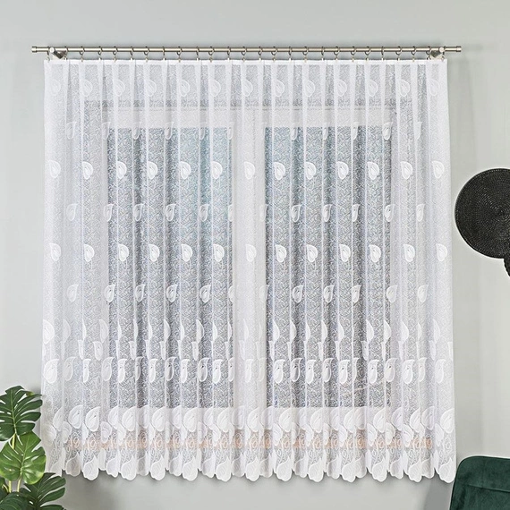 Firanka żakardowa na metry 023097 / wysokość 180cm