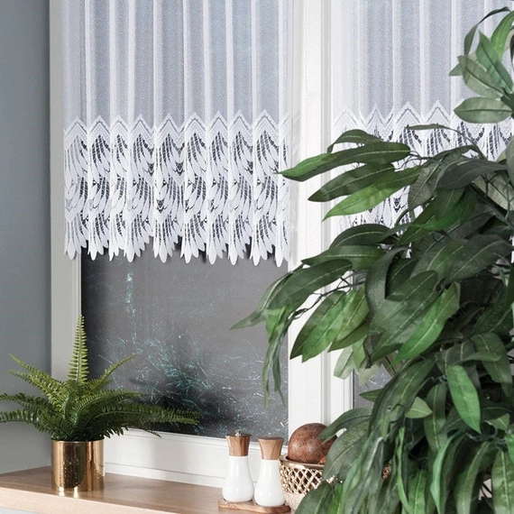 Firanka żakardowa na metry 018989 - wysokość 100cm