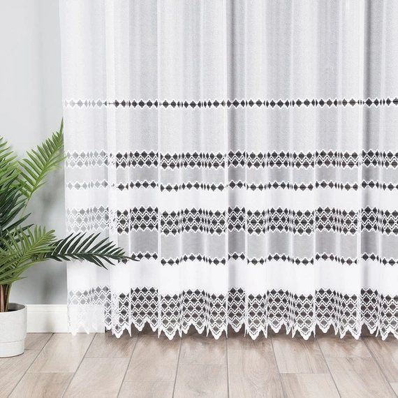 Firanka żakardowa w metrażu 018669 - wysokość 230cm