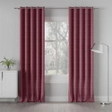 Tkanina zasłonowa MILAS / wysokość 290cm / kolor 020 (ciemny pudrowy róż)