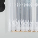 Firanka żakardowa na metry 618495 / kolor biały / wysokość 160cm