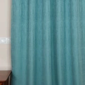 Tkanina zasłonowa MUTY / kolor turkusowy / kupon 140x260cm