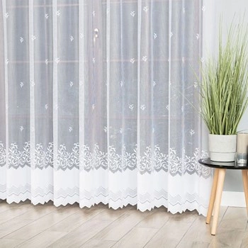 Firanka żakardowa na metry 023419 / kupon 100x250cm