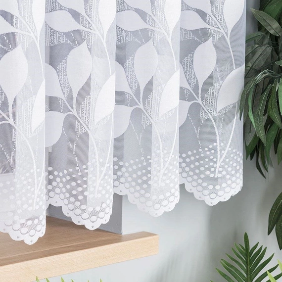 Firanka żakardowa w metrażu 023083 / kupon 160x160cm