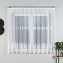 Firanka żakardowa na metry 618495 / kolor biały / wysokość 160cm