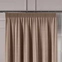 Tkanina zasłonowa IBIZA / kolor 004 beżowy / kupon 50x300cm