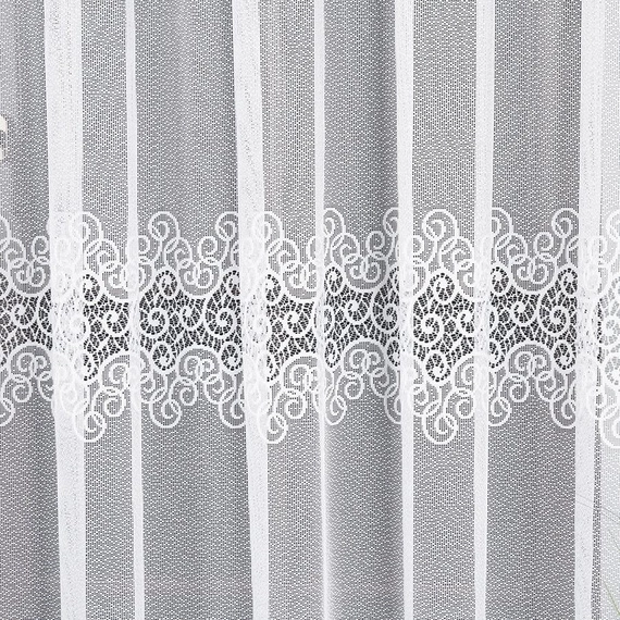 Firanka żakardowa w metrażu 001539 / kupon 90x200cm