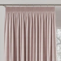 Zasłona gotowa na taśmie Milas / 140x250cm / różowa (444)