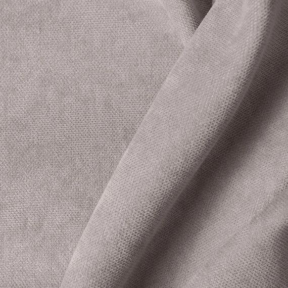 Zasłona gotowa na fleksach Milas / szyta na miarę / kolor 042 szarobeżowy