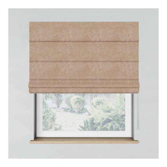 Roleta rzymska Milas / kawowy 006 / szyta na wymiar
