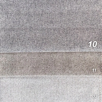 Tkanina LARSEN - 100% Blackout / wysokość 280cm / kolor ciemny szarobeżowy 10