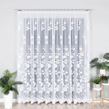 Firanka żakardowa w metrażu 023006 - wysokość 250cm