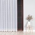 Firanka żakardowa 054160 / kolor biały / kupon 100x250cm