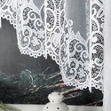 Firanka gotowa żakardowa 004304 / 530x160cm / kolor biały