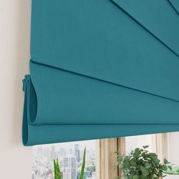 Roleta zaciemniająca NEW BLACKOUT / turkusowa / szyta na wymiar