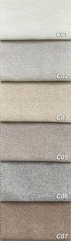 Tkanina zasłonowa na metry SAND / wysokość 300cm / kolor beżowy - C03