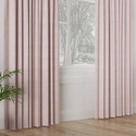Zasłona gotowa na taśmie Milas / 140x250cm / różowa (444)