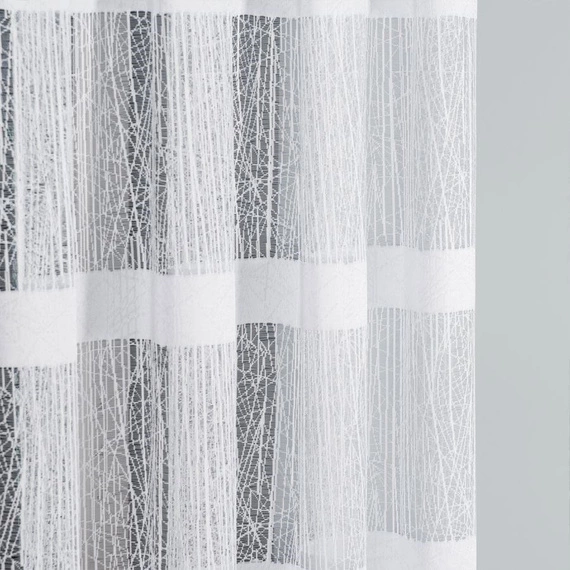 Firanka żakardowa w metrażu 018352 - wysokość 130cm