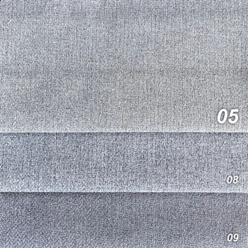 Tkanina LARSEN - 100% Blackout / wysokość 280cm / kolor szary 05