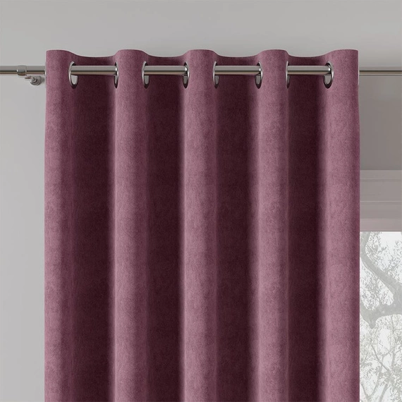 Tkanina zasłonowa MILAS / kolor 026 (wrzosowy) / kupon 100x145cm