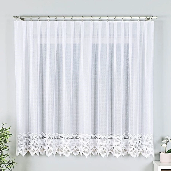 Firanka żakardowa na metry 018989 - kupon 125x170cm