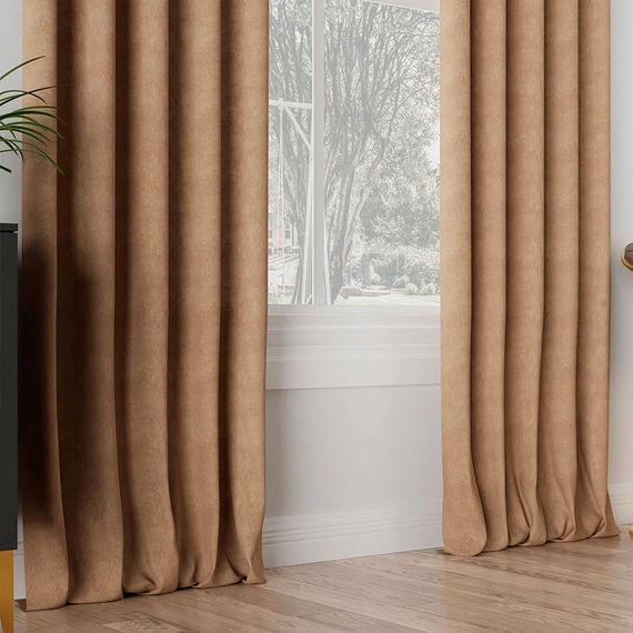 Tkanina welurowa EFE / wysokość 300cm / kolor 007 (karmelowy)