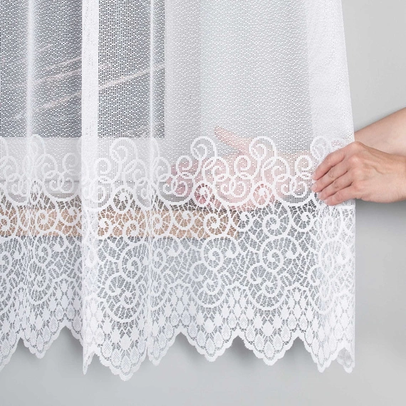 Firanka żakardowa w metrażu 001539 / wysokość 130cm