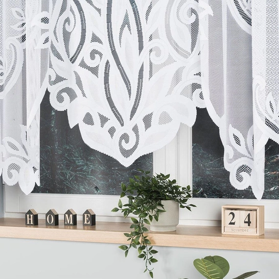 Firanka żakardowa gotowa POLA / 019368 / 500x160cm