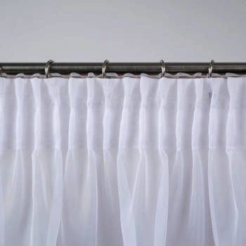 Usługa uszycia firanki(zasłony) na taśmie układającej 6784 (1:2) + grzywka