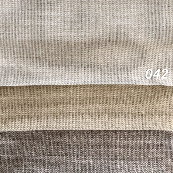 Tkanina zasłonowa Hampton - Dimout / wysokość 280cm / kolor beżowy 42