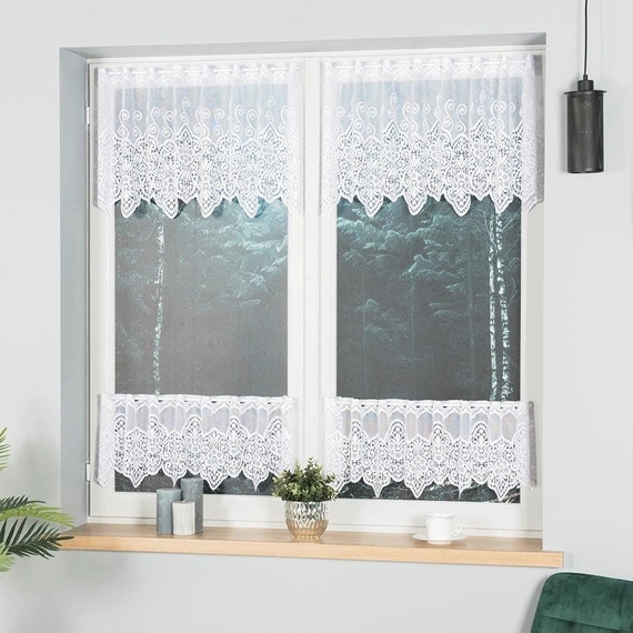 Zazdroska żakardowa na metry 018495 / wysokość 30cm