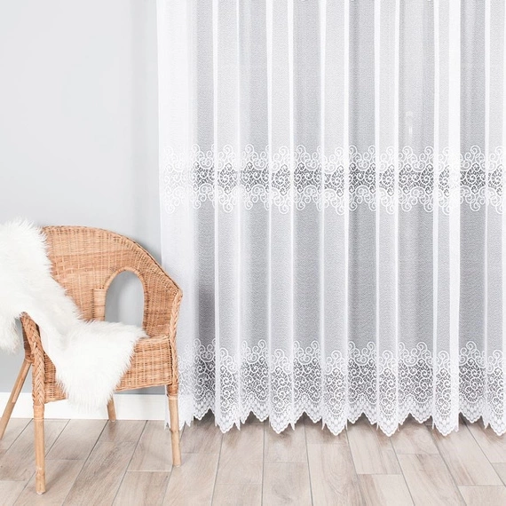 Firanka żakardowa w metrażu 001539 / wysokość 200cm