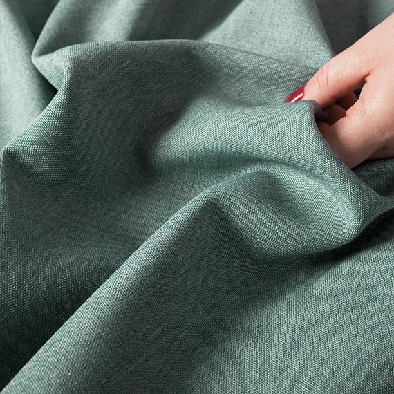 Tkanina zasłonowa IBIZA / wysokość 300cm / kolor 011 jasny turkus